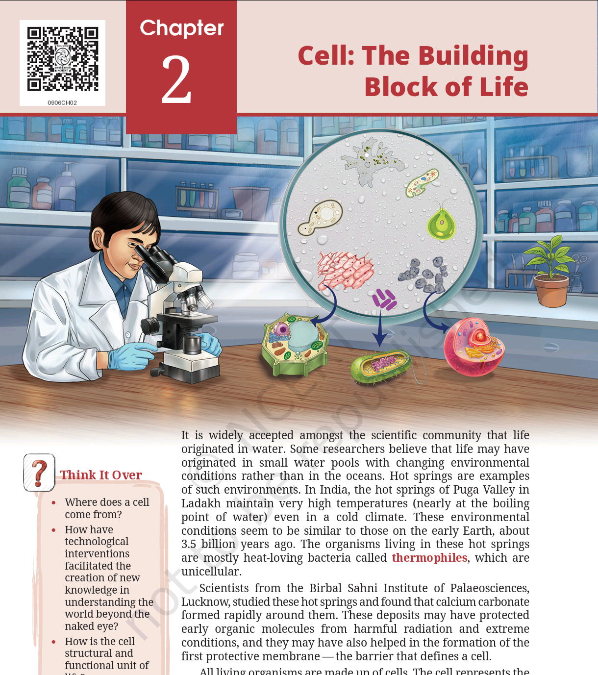 Class 9 Science Exploration Chapter 2 Cell the Building Block of Life Excercise