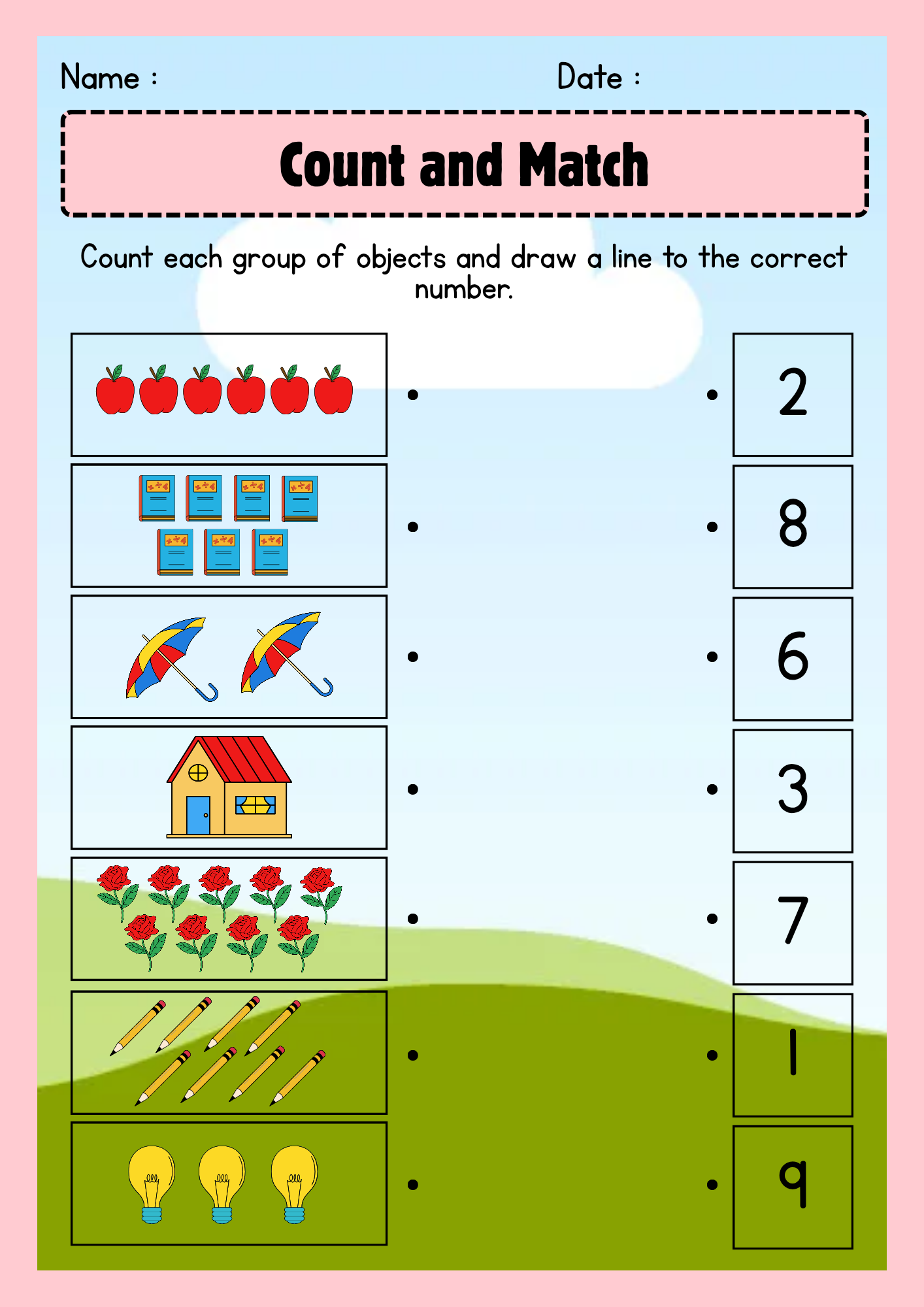 Maths worksheet