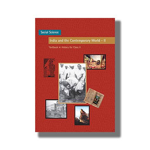 Class 10 History book India and the Contemporary World II - Nots Chapter wise